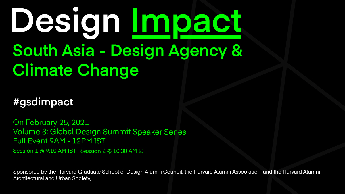Design Impact Series: South Asia - Design Agency & Climate Change