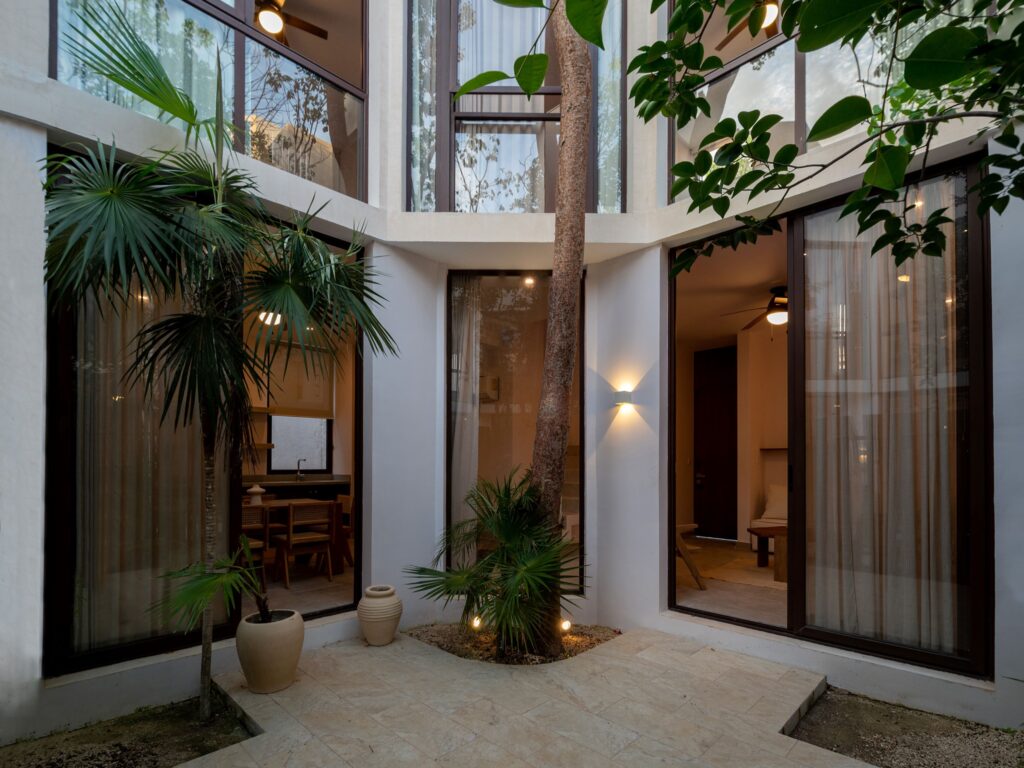 Sabella Houses project interior courtyard image