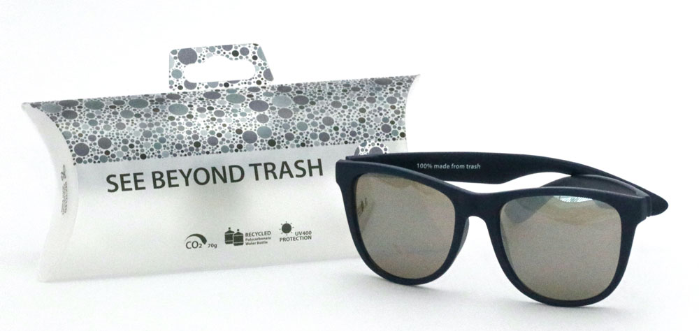 Black sunglasses with case