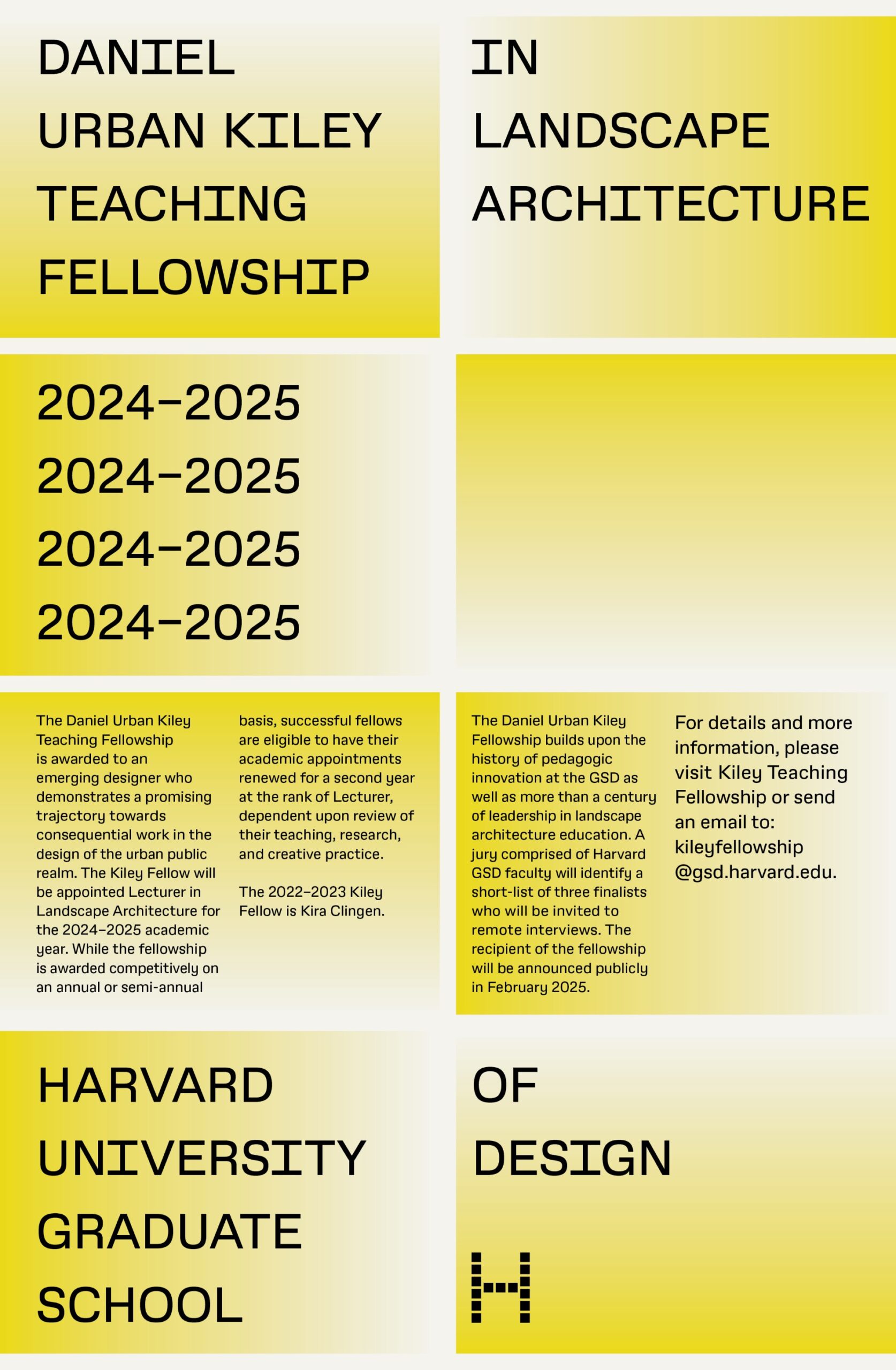 Poster image promoting fellowship